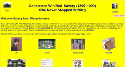 Desktop Screenshot of constancesavery.com
